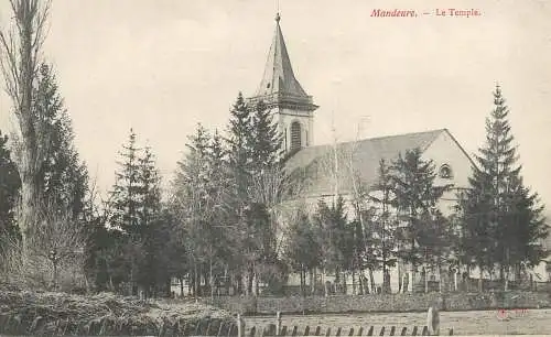 Mandeure (Doubs) - Le Temple