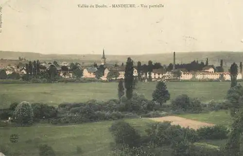 Mandeure (Doubs) - vue partielle