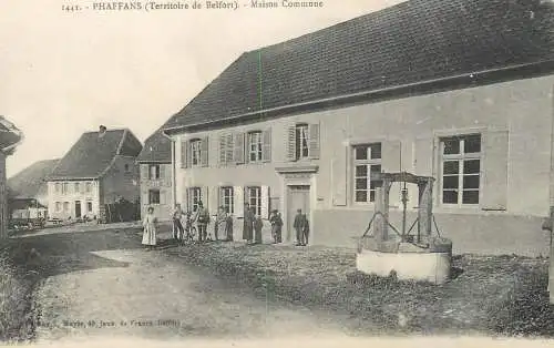 PHAFFANS (Territoire de Belfort) - Maison Commune 1929