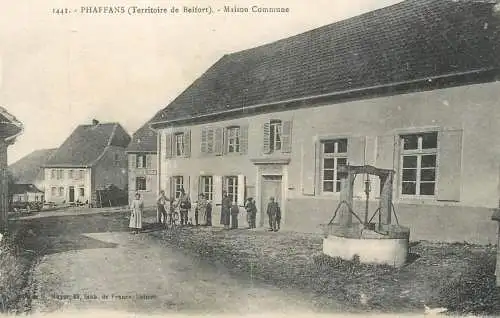 PHAFFANS (Territoire de Belfort) - Maison Commune 1926