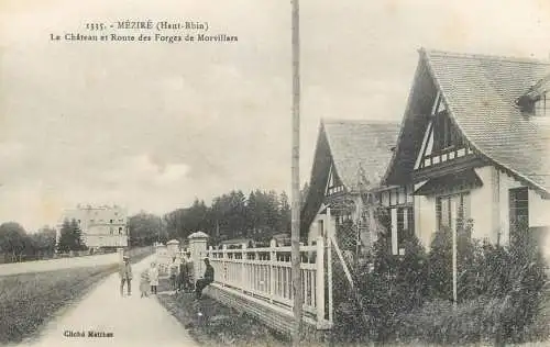 Méziré - Le Château et Route des Forges de Morvillars