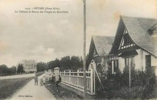 Méziré - Le Château et Route des Forges de Morvillars
