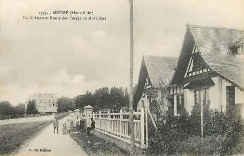 Méziré - Le Château et Route des Forges de Morvillars