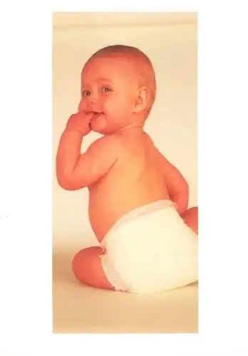 Children postcard baby bebe smile