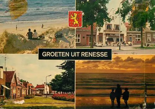 The Netherlands Renesse beach promenade