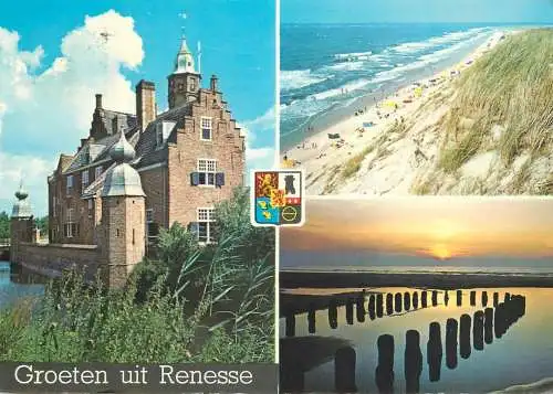 The Netherlands Renesse beach pier palace