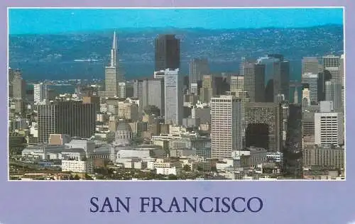 United States San Francisco skyline