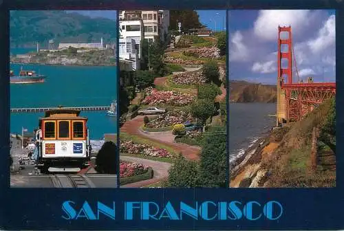 United States San Francisco tram Golden Gate