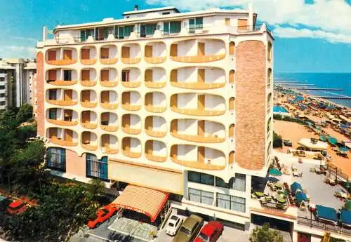 Postcard hotel restaurant Jesolo Lido Las Vegas