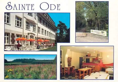 Postcard hotel restaurant Sainte Ode
