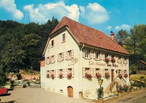 Postcard hotel restaurant Zum Felsen