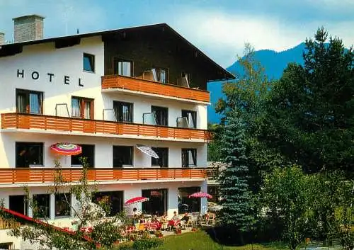 Postcard hotel restaurant Alpengasthof Ernberg
