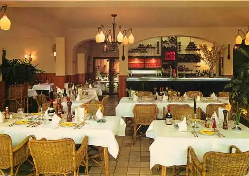 Postcard hotel restaurant Dennenhof Antwerp