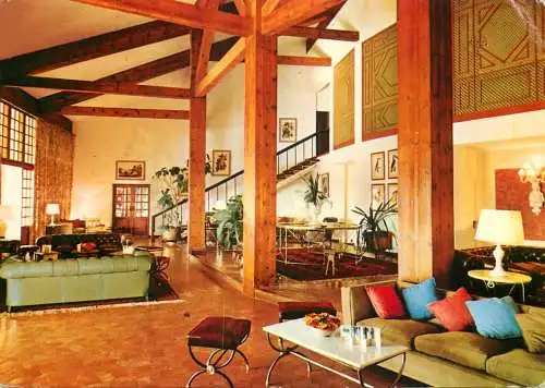 Postcard hotel restaurant golf rio real Los Monteros Marbella