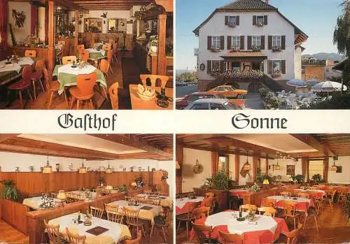 Postcard hotel restaurant Gasthoff Sonne