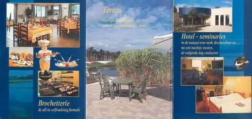 Postcard hotel restaurant Terras brochetterie