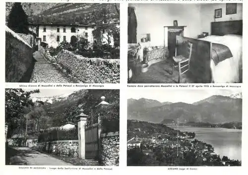 Postcard hotel restaurant Giulino di Mezzegra