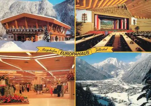 Postcard Hotel restaurant Europahaus Zillertal
