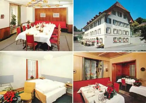 Postcard Hotel restaurant Krone Lenzburg
