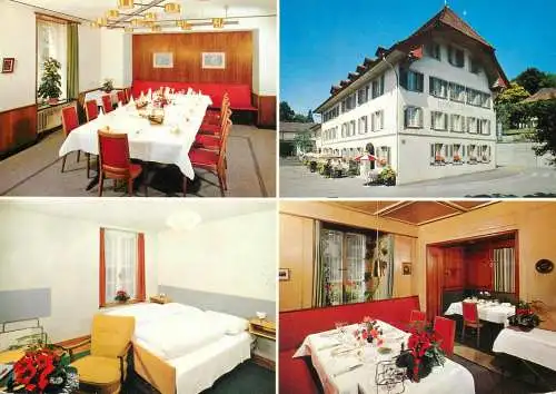 Postcard Hotel restaurant Krone Lenzburg