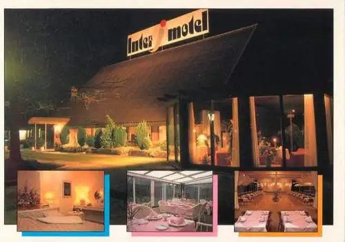 Postcard Hotel restaurant Inter mode Lummen