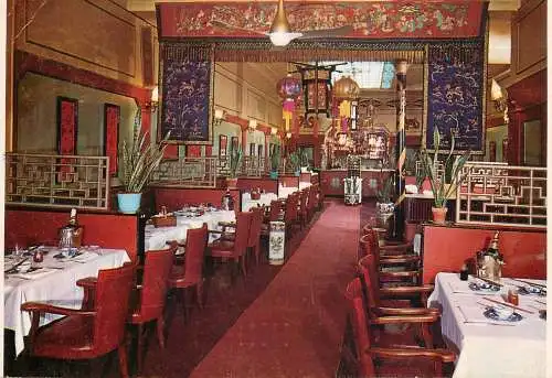 Postcard Hotel restaurant Shanghai Bruxelles