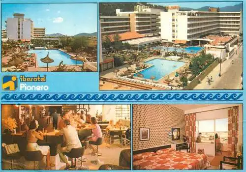 Postcard Hotel restaurant Pionero Santa Ponsa Mallorca