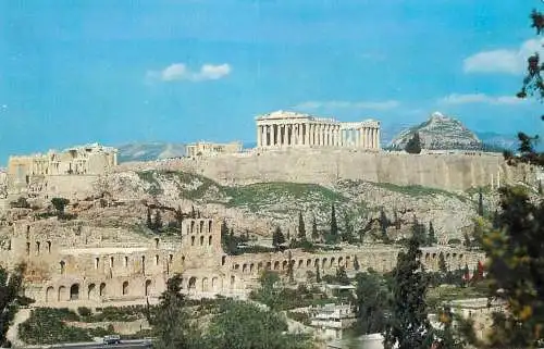 Greece Athens Acropolis overview