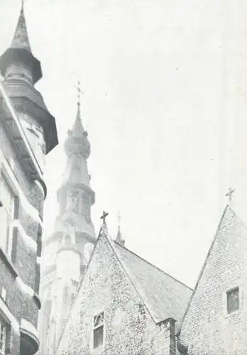 Belgium Kortrijk Groeningepoort detail view