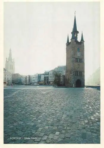 Belgium Kortrijk Grote Markt