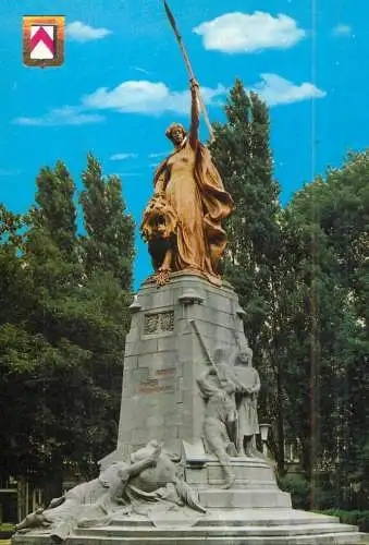 Belgium Kortrijk Monument "Slag der Gulden Sporen"