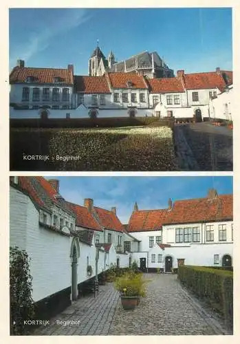 Belgium Kortrijk Begijnhof multi view