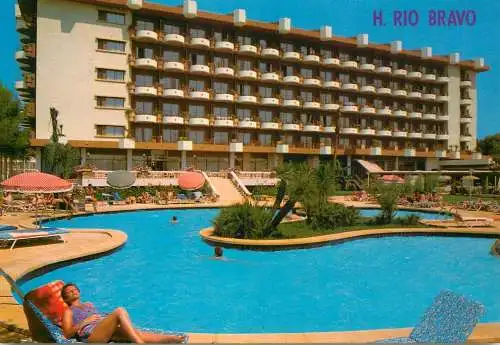 Postcard hotel restaurant H. Rio Bravo