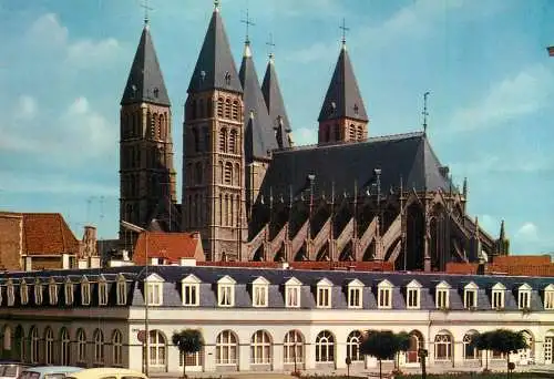 Belgium Tournai La Cathedrale Les cinq clochers