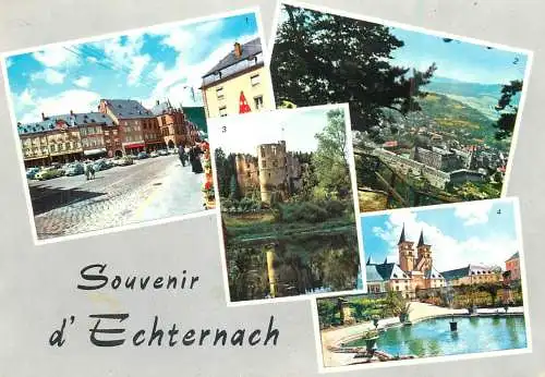 Luxembourg Echternach multi view souvenir
