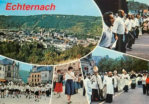 Luxembourg Souvenir d'Echternach Procession dansante en l'honneur de St Willibrord ( Lunedi de Pentecote)