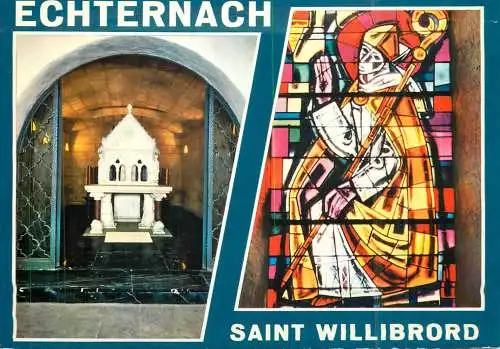 Luxembourg Echternach Saint Willibrord eglise multi view