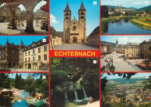 Luxembourg Echternach different sites and sights