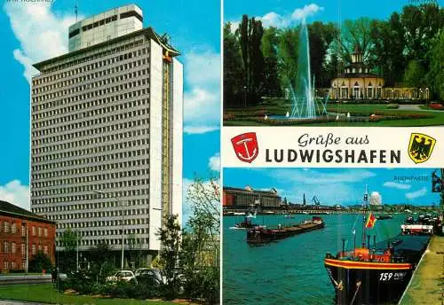 Germany Grusse aus Ludwigshafen multi view