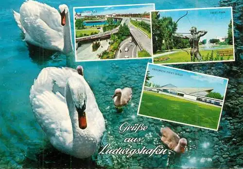 Germany Mannheim Ludwigshafen multi view