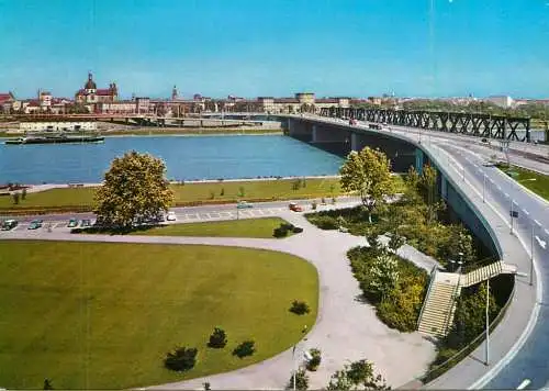Germany Mannheim Ludwigshafen Rhienbrucke