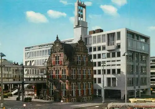 Netherlands Groningen Goudkantoor met Stadhuis, Nieuw