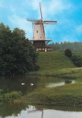 Windmill Holland Veere Korenmolen De Koe