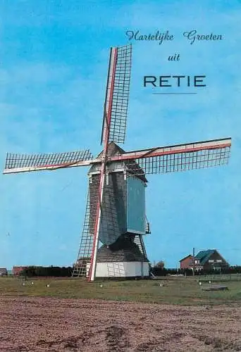 Windmill Holland Retie Molen de Heerser