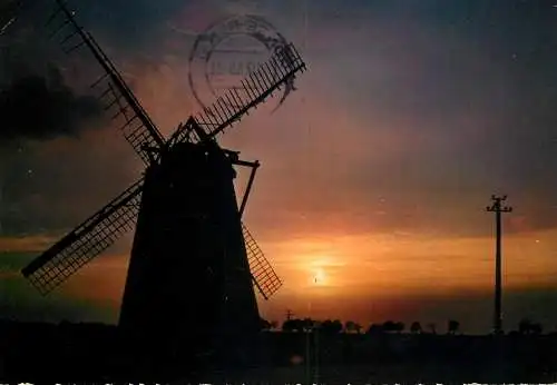 Windmill Holland Ronse Molen Cruche sunset