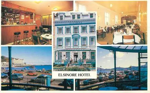 Postcard hotel restaurant Elsinore Hotel Llandudno