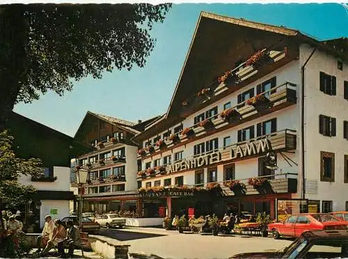 Postcard hotel restaurant Alpenhotel Lamm Tirol