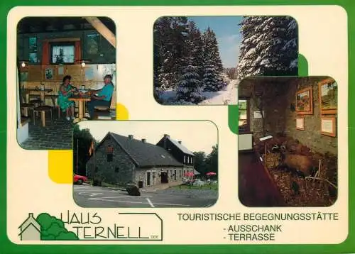 Postcard hotel restaurant Haus Ternell Montag Ruhetag
