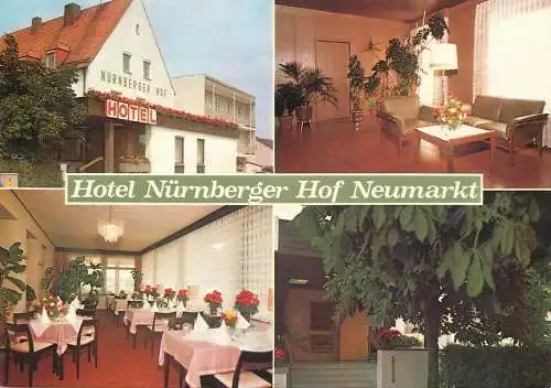 Postcard hotel restaurant Nurnberger Hof Neumarkt