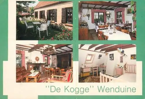 Postcard hotel restaurant de Kogge Wenduine